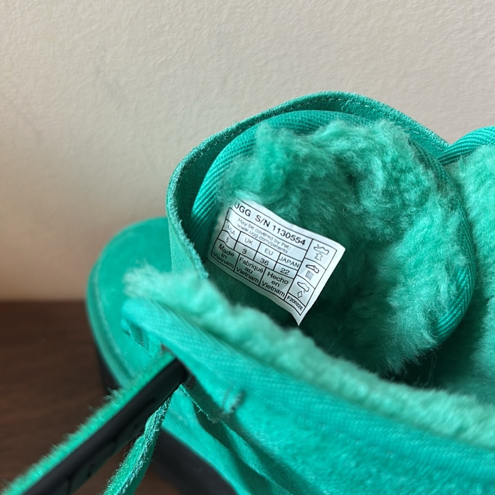 UGG NUEMEL platform boot green - Picture 8 of 8